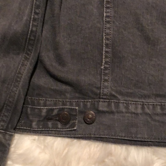 Levi Gray Denim Trucker Jacket - Picture 7 of 8